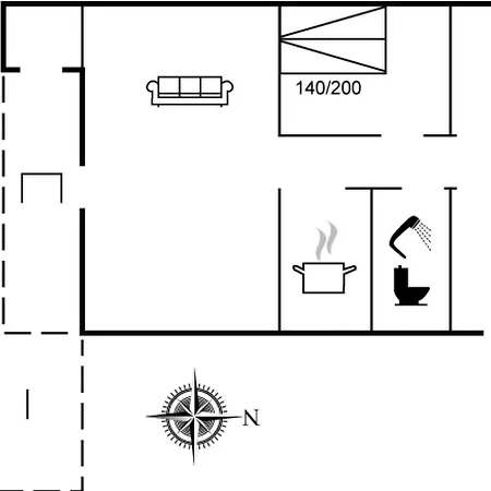 Aghwith - 1-2km From The Sea By Interhome Dom wakacyjny *